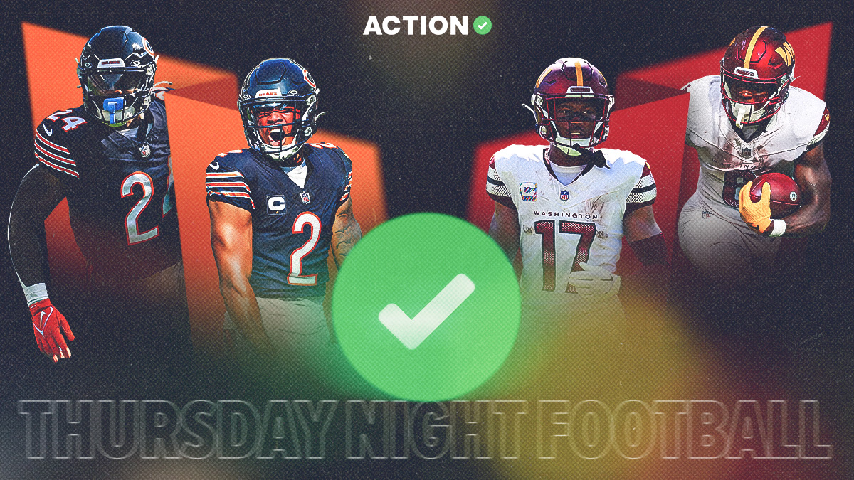 Thursday Night Football Chicago Bears vs. Washington Commanders Odds: 74%  Of Bets On Bears to Win