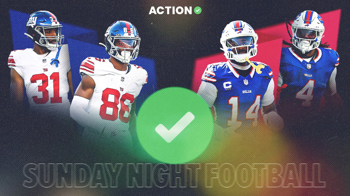 Giants vs Bills Best Bets: Spread, Player Props | Sunday Night Football Picks article feature image