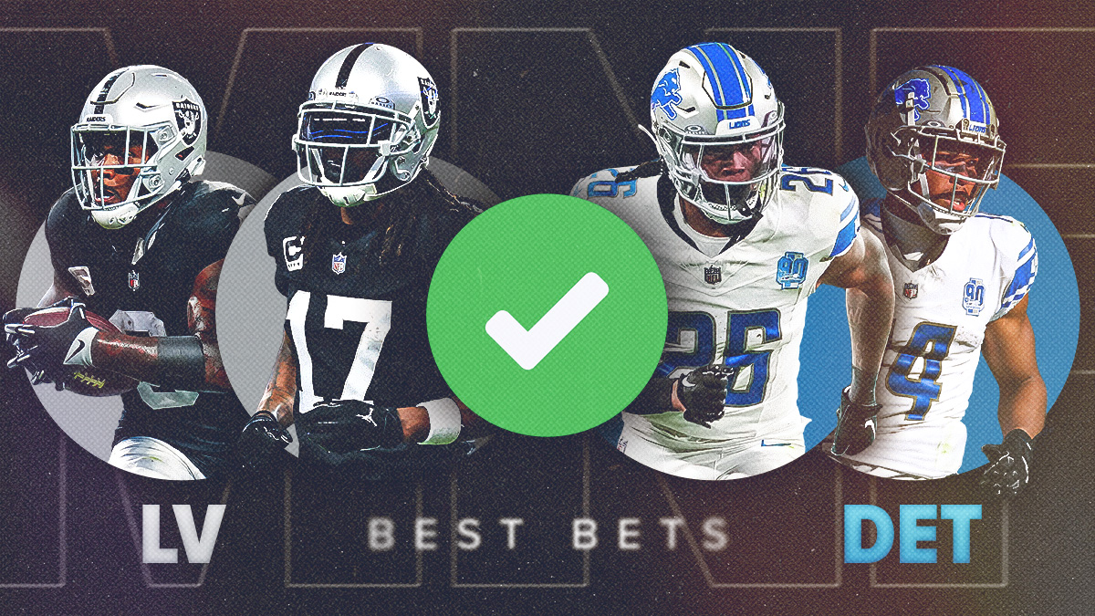 Raiders vs Lions Best Bets: Our Favorite Monday Night Football Picks article feature image
