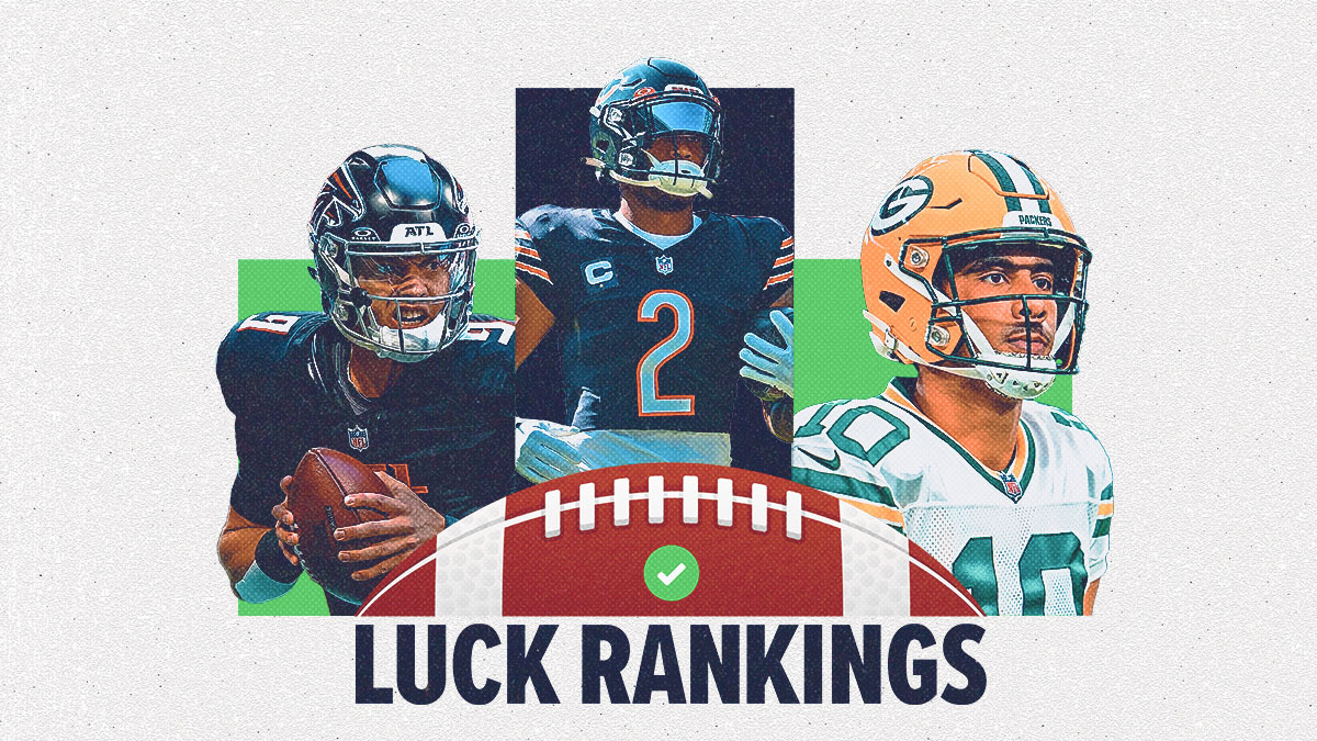 NFL Luck Rankings Week 9: Falcons, Packers Enter Bottom 3 article feature image