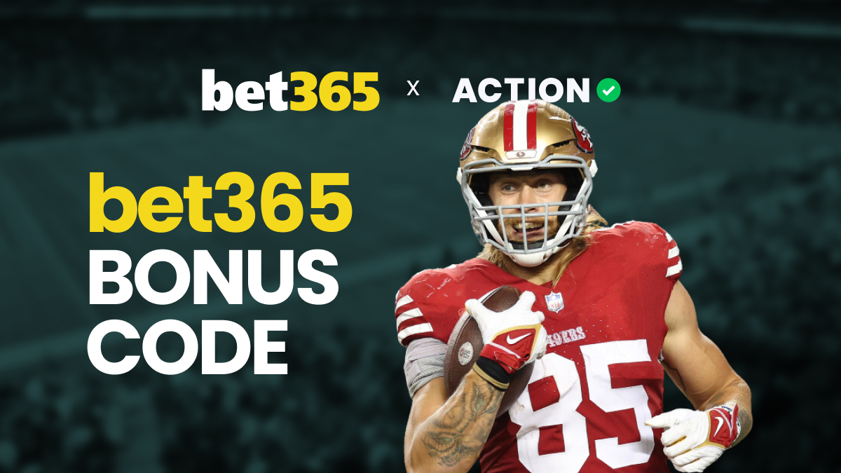 bet365 Bonus Code TOPACTION: Score $1K Bet Return or $150 in CO, IA, NJ, OH, VA for 49ers-Vikings Image