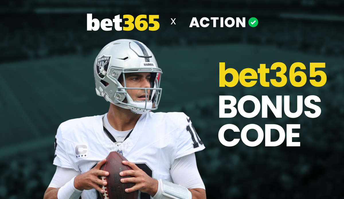 bet365 Bonus Code TOPACTION Accesses 2 Offers in NJ, CO, VA, Iowa, Ohio, $365 in Kentucky for Raiders-Lions Image