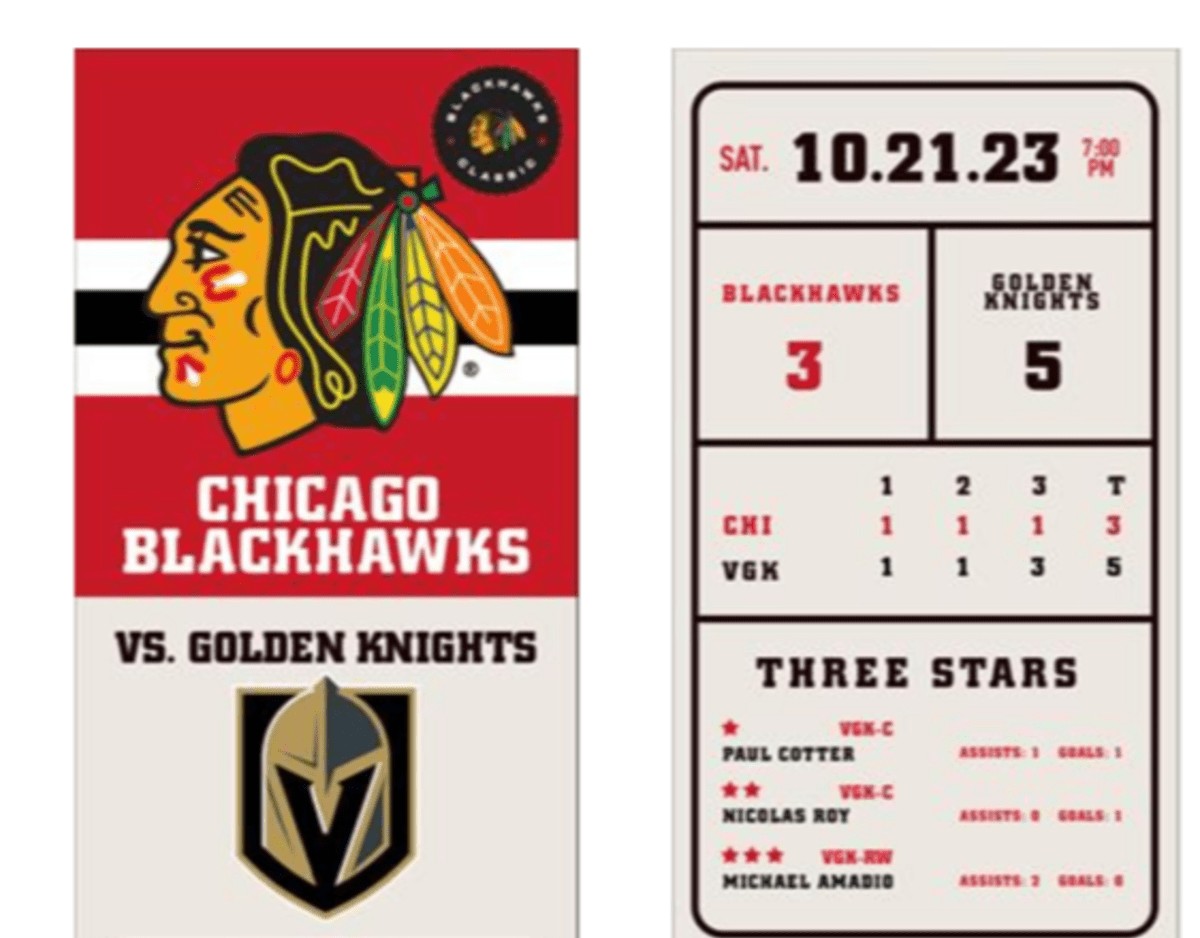 Blackhawks Become 1st Team to Offer Commemorative Tickets to Every Game article feature image