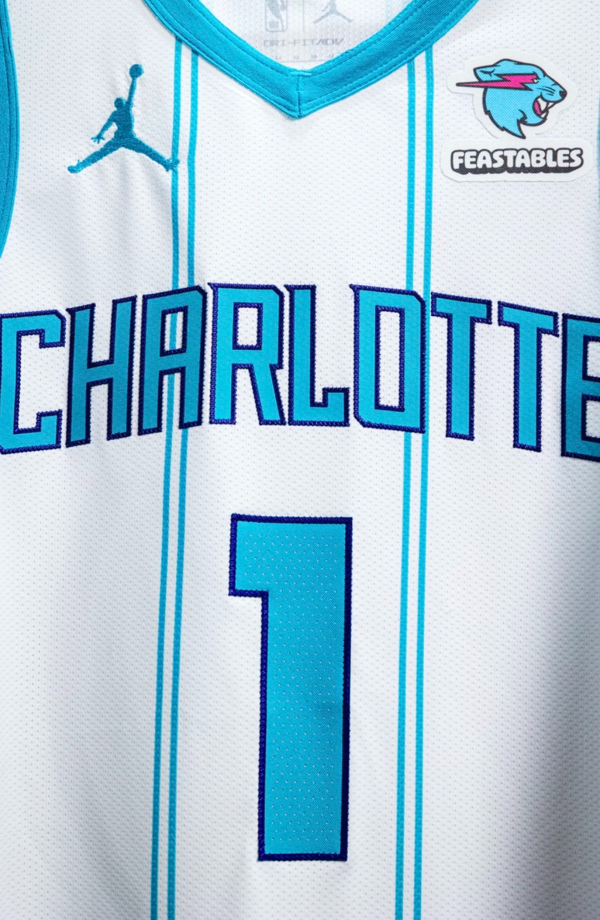 A Sweet Deal! Hornets Sign Groundbreaking Jersey Patch Partnership With   Icon MrBeast's Feastables Brand