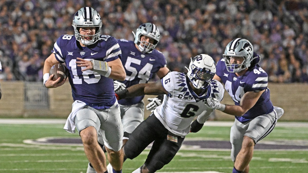 NCAAF Odds, Prediction for Houston vs Kansas State article feature image