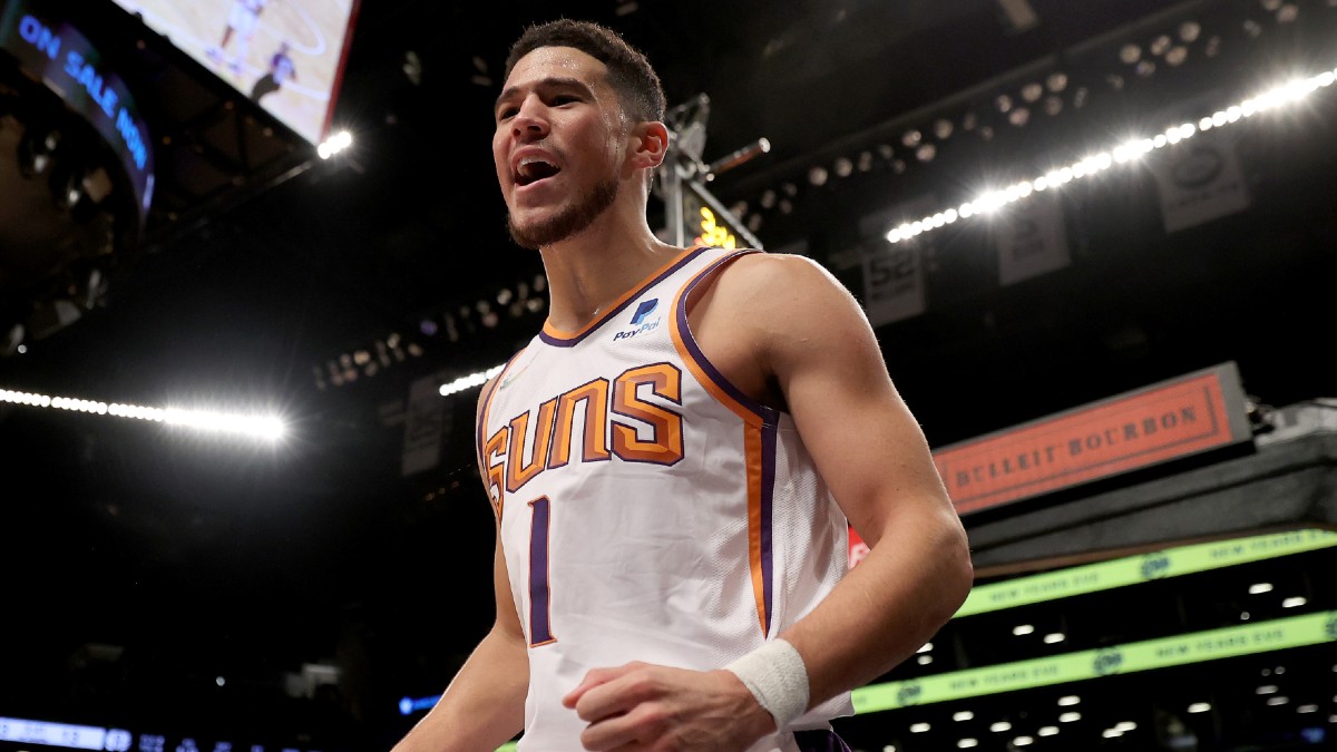 Suns vs Warriors Player Props | Devin Booker, Chris Paul Best Bets article feature image