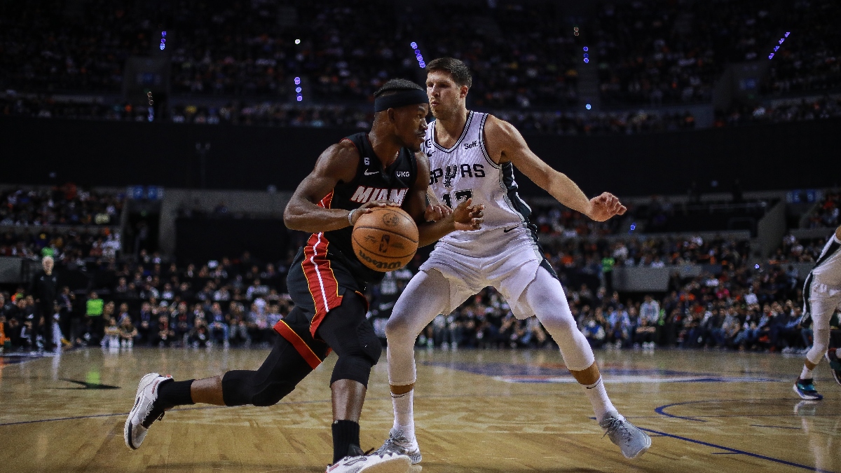 Heat vs Spurs Prediction, Picks Tonight | Best Bet Sunday article feature image