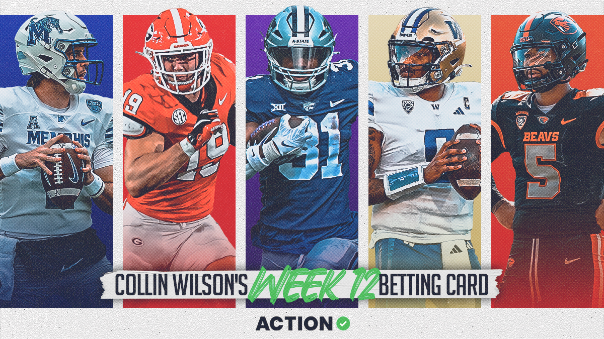 College Football Odds, Picks: Collin Wilson’s Week 12 Bets for Oregon State vs Washington, Tennessee vs Georgia & More (Nov. 18) article feature image