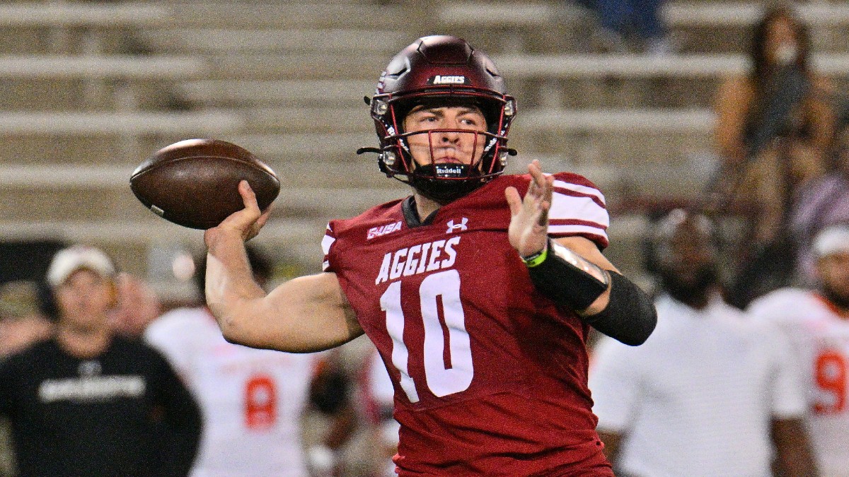 NCAAF Odds, Pick for New Mexico State vs Western Kentucky article feature image