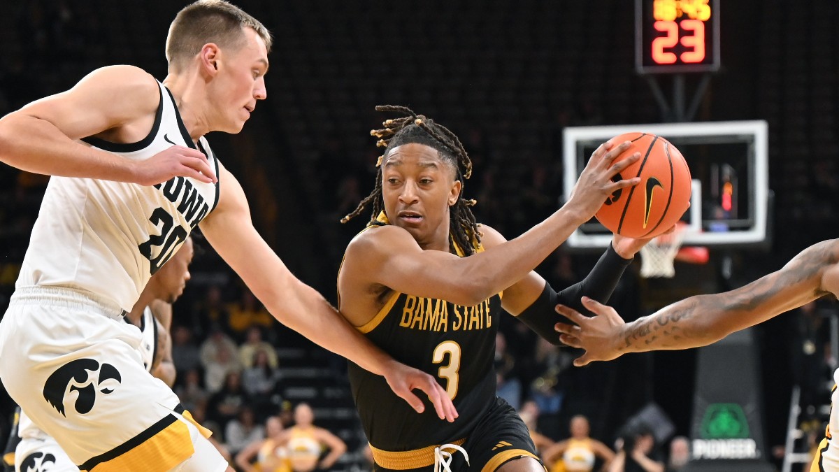 Alabama State vs Merrimack Pick | NCAAB Projections Best Bet Saturday article feature image