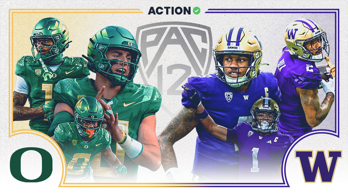 Washington vs. Oregon Predictions & Best Bets: Our Pac-12 Title Game Picks for Friday’s Total & Spread article feature image