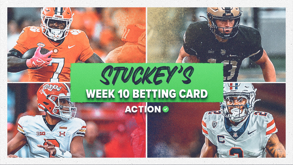 College Football Odds, Predictions: Stuckey’s Week 10 Bets for USC vs Washington, Clemson vs Notre Dame, More article feature image