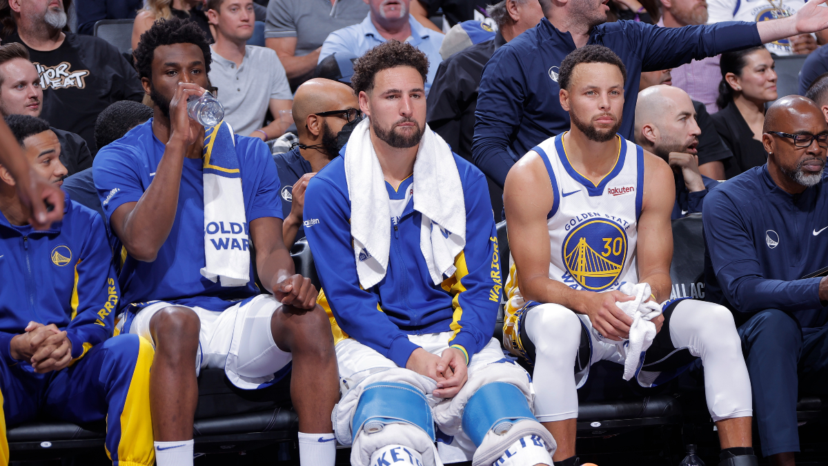 Warriors Panic Meter Hits DEFCON 3: Why Golden State’s Dynasty Is Fading article feature image