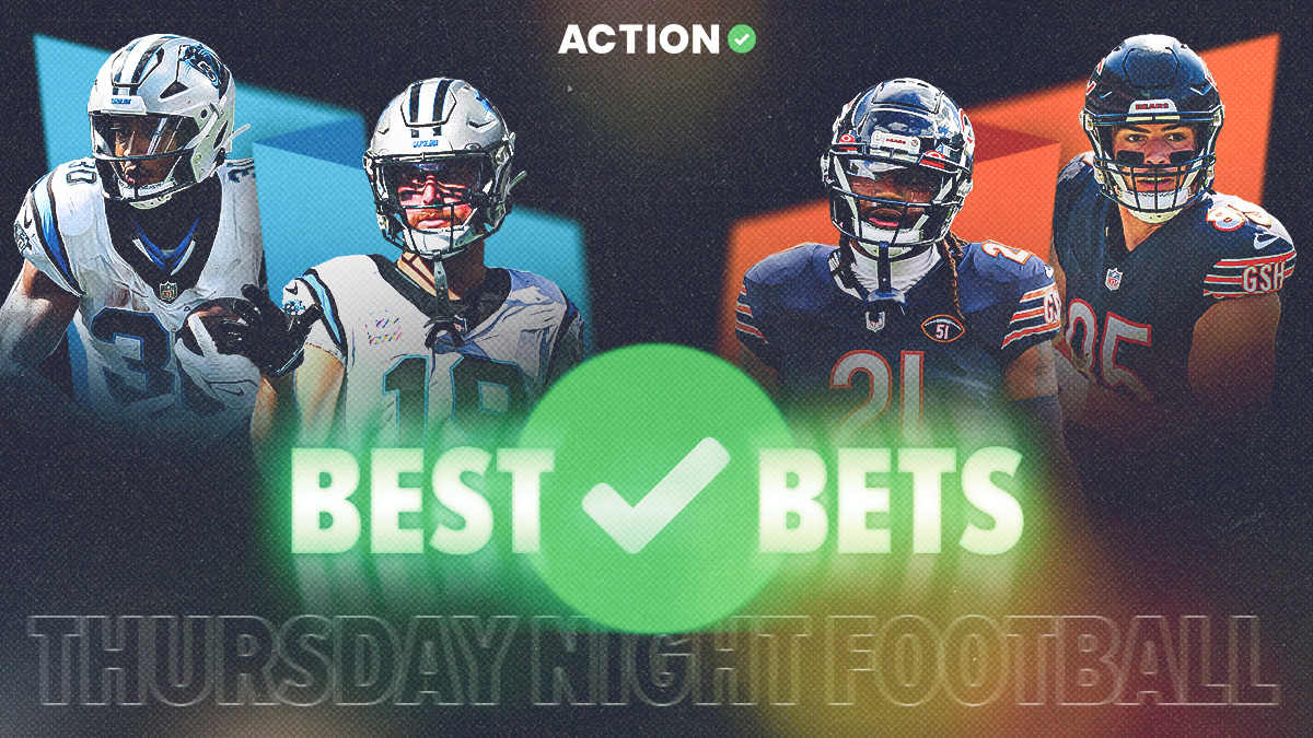 Panthers vs Bears Best Bets: Thursday Night Football Props & Picks article feature image