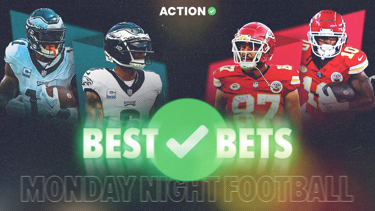 Eagles vs Chiefs Best Bets: 4 Props & Picks for Monday Night Football article feature image