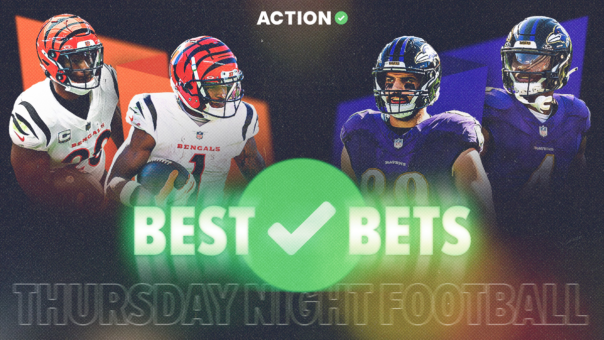 Thursday Night Football Best Bets, Picks, Player Props for Bengals vs Ravens article feature image