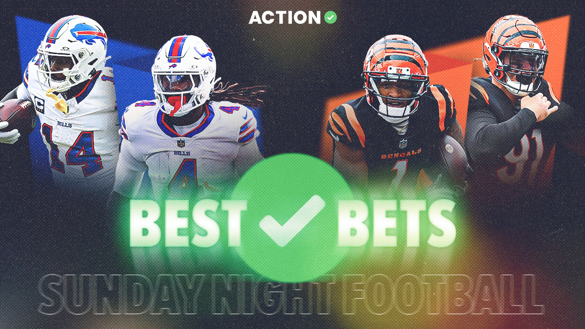 Bills vs Bengals Best Bets | Sunday Night Football Picks, Player Props article feature image