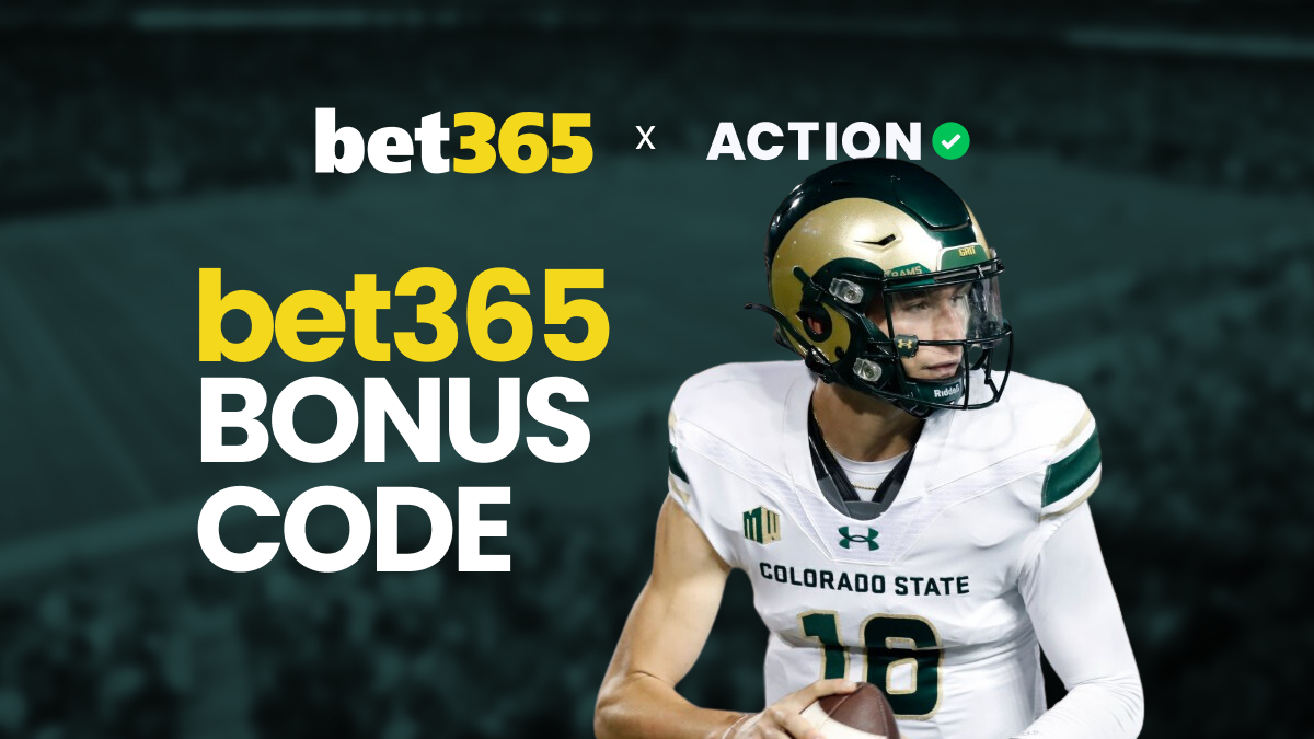 bet365 Bonus Code TOPACTION: Choose $1K First Bet or $150 in NJ, KY CO, VA, IA & OH for Weekend Slate Image