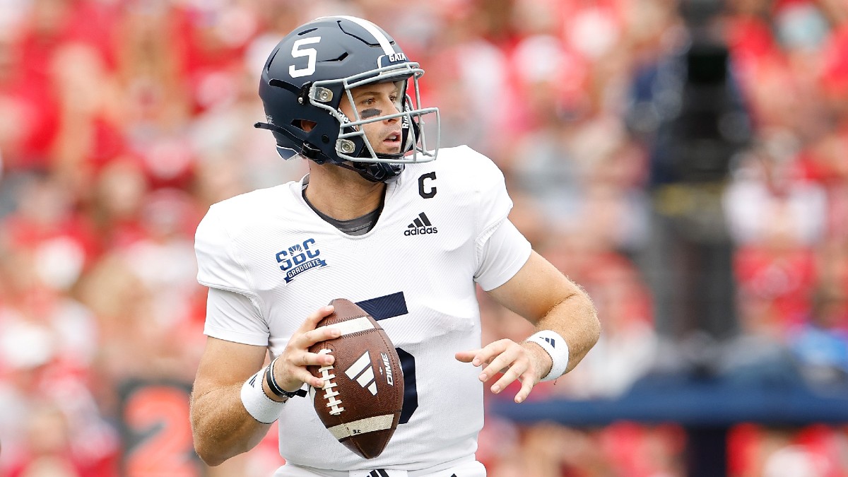 Georgia Southern vs. Marshall Prediction, Picks, Odds: Should You Back Road Favorite? article feature image
