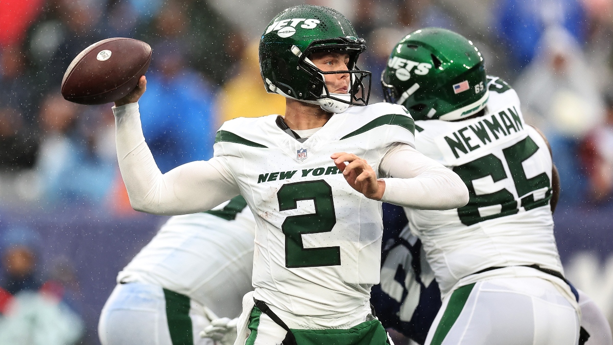 Chargers vs Jets Spread Prediction: Monday Night Football Betting Model Edge article feature image