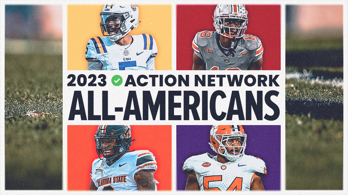 2023 College Football All-Americans & Coach of the Year | Action Network article feature image
