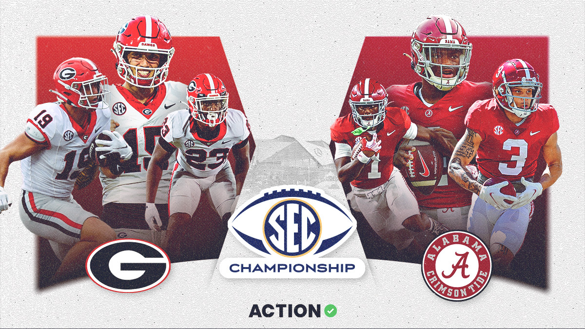 Alabama vs. Georgia Best Bets & Picks: How We’re Betting the Spread & Total for Saturday’s SEC Championship article feature image