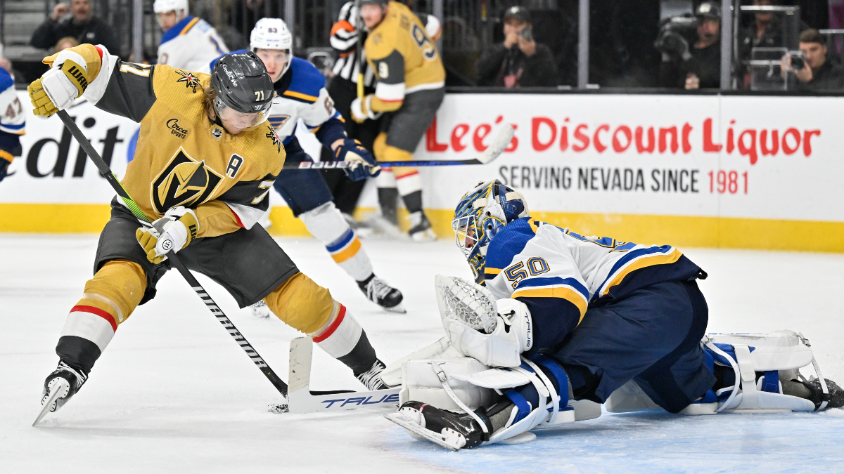 Golden Knights vs. Blues: Target the Total in St. Louis article feature image