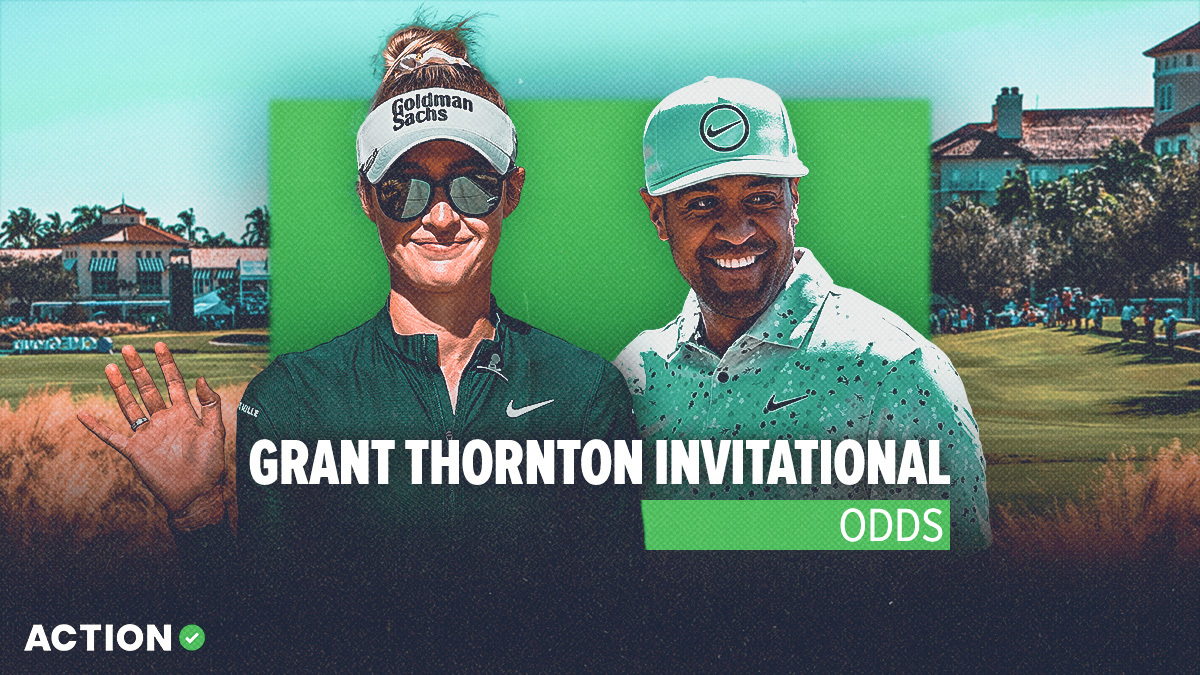 Grant Thornton Invitational Updated Odds, 2023 Preview: Tony Finau, Nelly Korda & Ludvig Aberg Favored article feature image