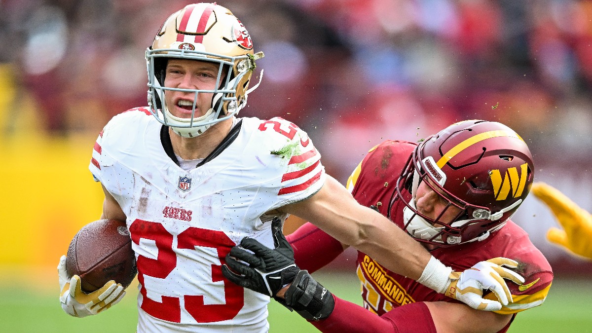 Christian McCaffrey Calf Injury Swings Fantasy Championships, Irritates Bettors article feature image