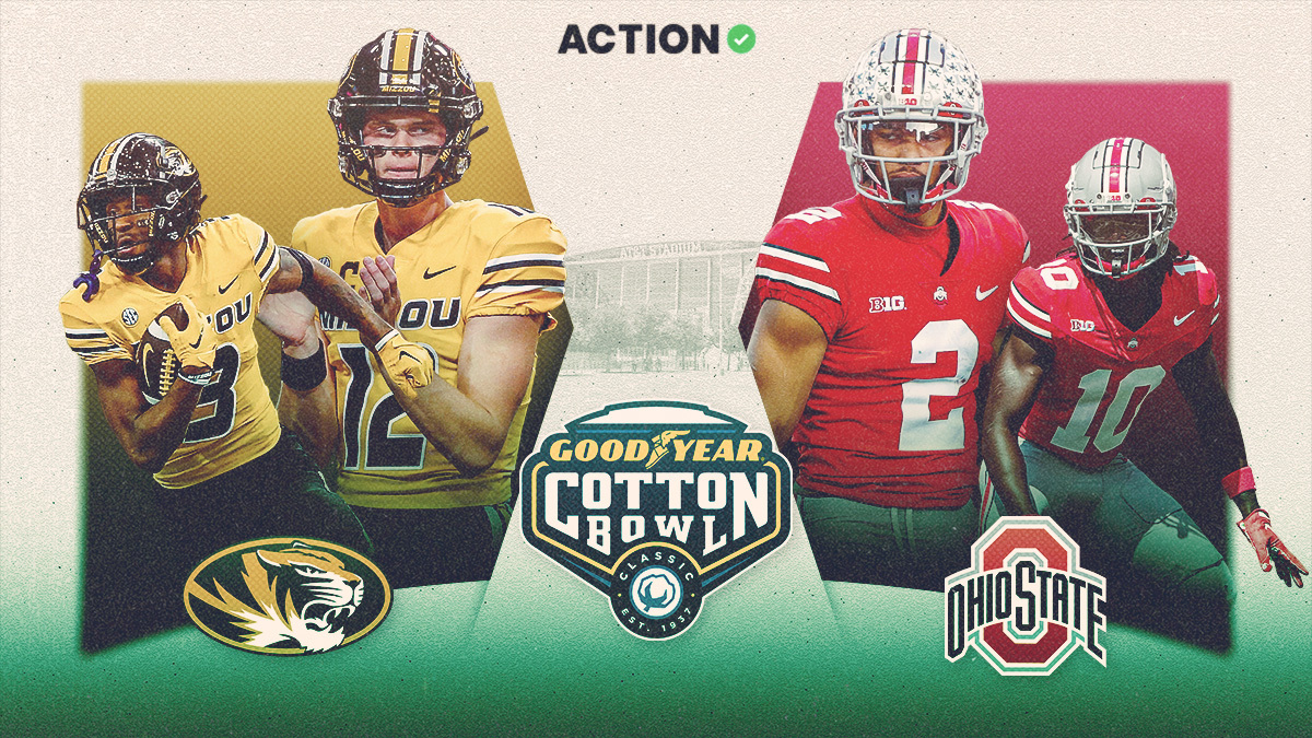 Ohio State vs. Missouri Predictions & Best Bets: Our Top Picks for Over/Under & Spread in Cotton Bowl article feature image