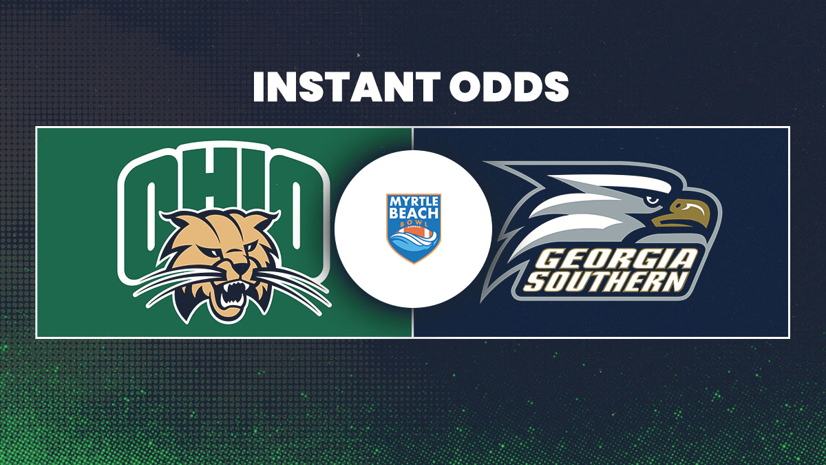 Myrtle Beach Bowl Odds: Georgia Southern vs Ohio Lines, Spread, Schedule