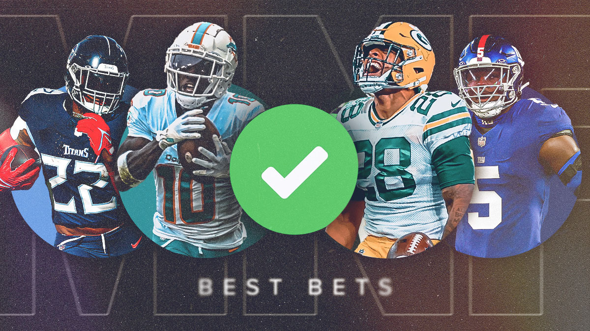 NFL Best Bets: MNF Picks for Giants vs Packers, Dolphins vs Titans Image