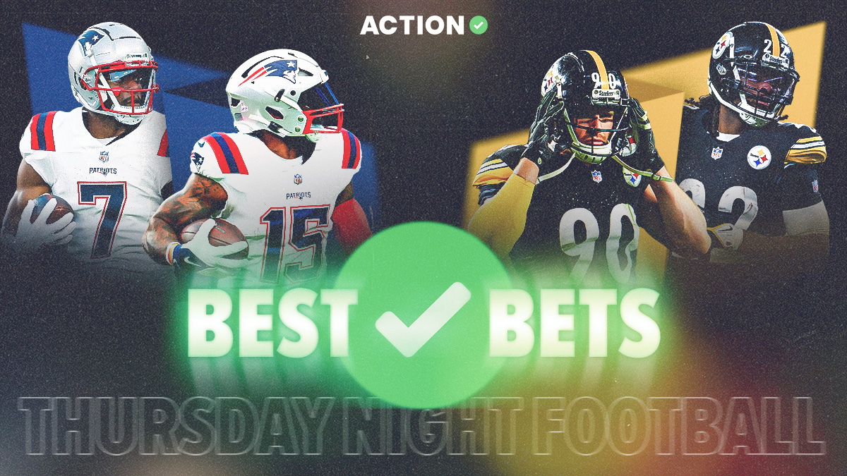 Patriots vs Steelers Best Bets: 4 Props & Picks for Thursday Night Football article feature image