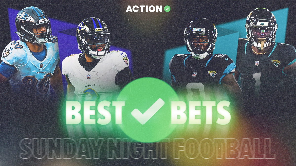 Ravens vs Jaguars Best Bets: 3 Picks & Props for Sunday Night Football article feature image