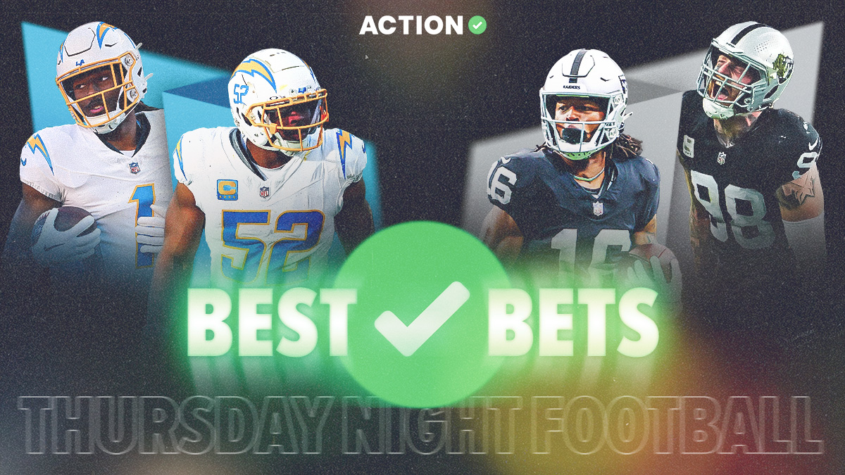 Chargers vs Raiders Best Bets, NFL Picks: Thursday Night Football article feature image