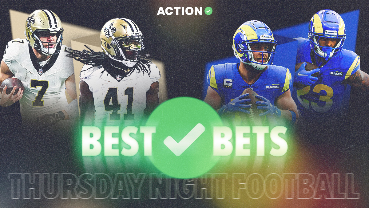Saints vs Rams Best Bets, Props | Thursday Night Football article feature image