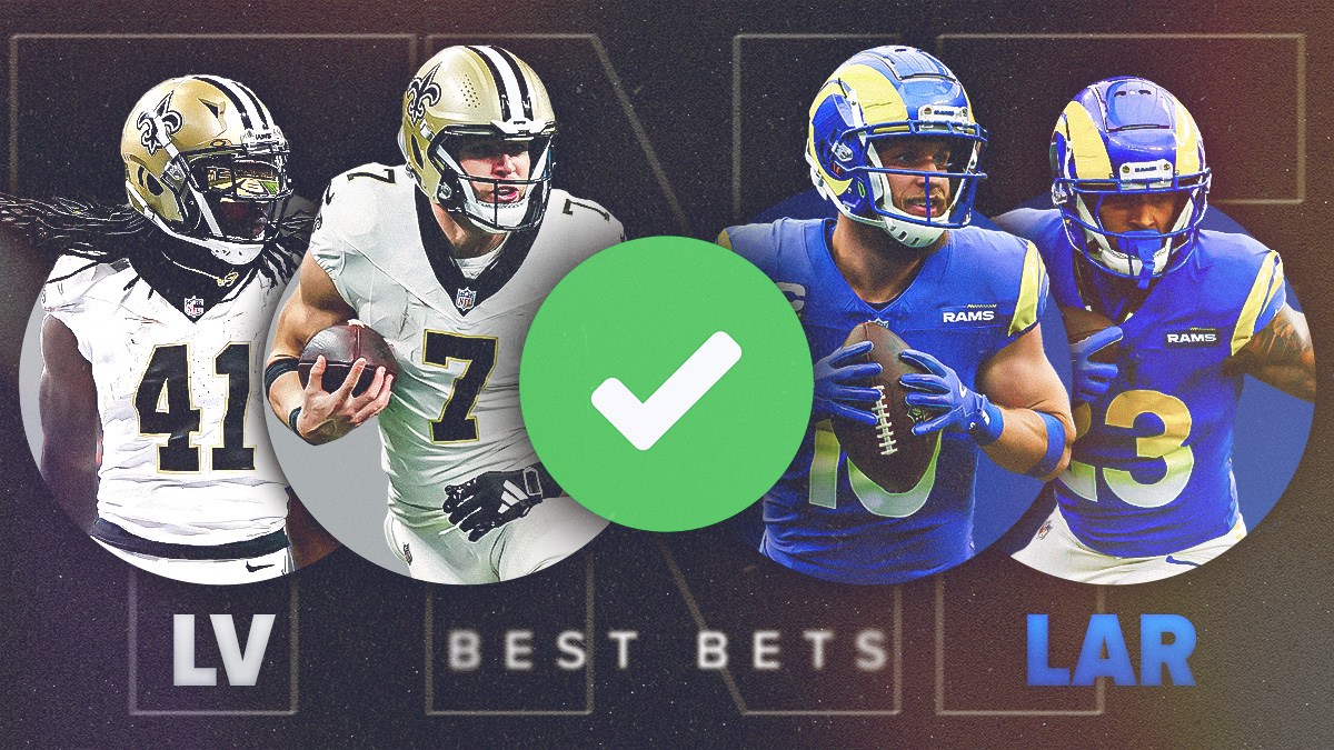 Saints vs Rams Best Bets, Picks, Props Image