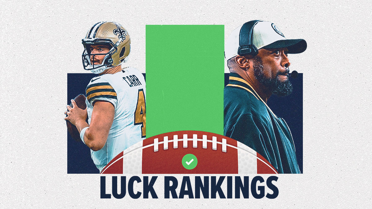 NFL Luck Rankings Week 17: Steelers Back to Top, Big NFC South Luck Matchup article feature image
