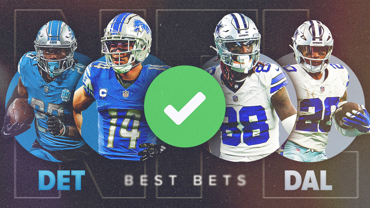 Lions vs Cowboys Best Bets: Over/Under & Prop Picks (NFL Week 17) article feature image