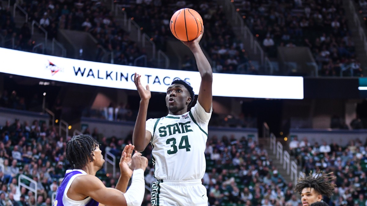 NCAAB Odds, Pick for Wisconsin vs Michigan State article feature image