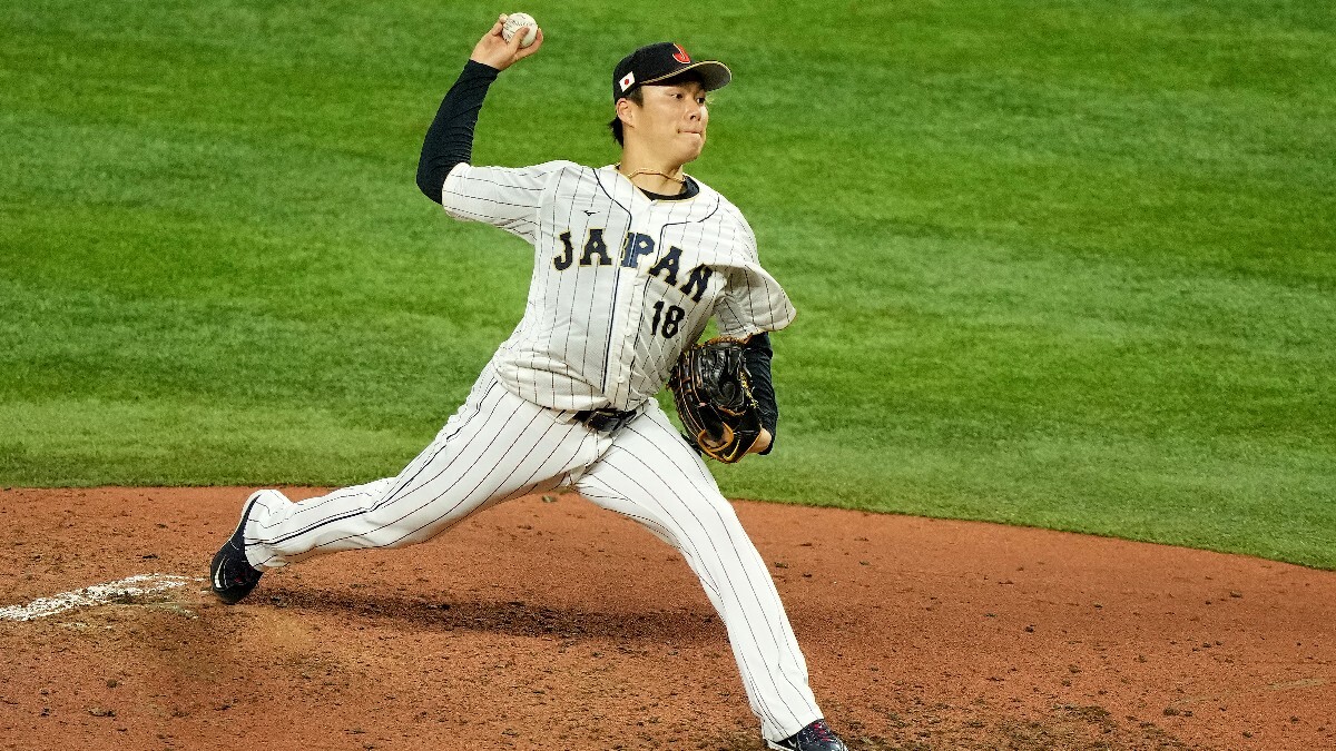 How Signing Yoshinobu Yamamoto Impacts the Dodgers’ World Series Odds article feature image