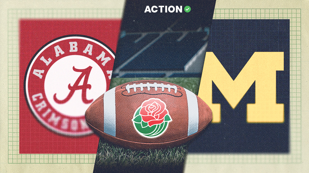 Rose Bowl Odds, Picks | College Football Playoff Betting Preview for Alabama vs Michigan article feature image