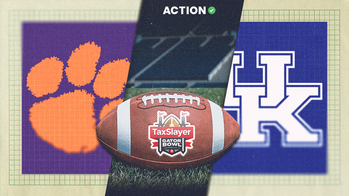 Clemson vs Kentucky Picks, Odds: How to Bet 2023 Gator Bowl article feature image