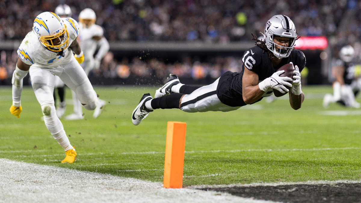 Raiders Obliterate the Under, Chargers by Halftime in Record Win article feature image