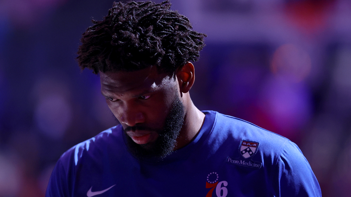Joel Embiid Injury News Sinks 76ers NBA Title Odds article feature image