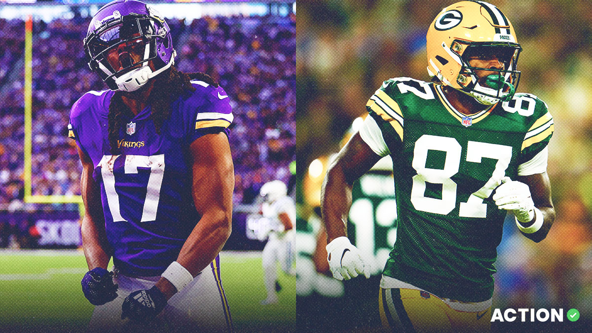Packers vs Vikings Anytime Touchdown Props: K.J. Osborn, Romeo Doubs TD Bets article feature image