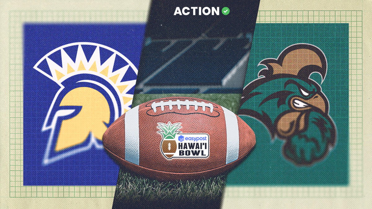 San Jose State vs Coastal Carolina Odds, Prediction, Pick | Hawaii Bowl Betting Preview article feature image