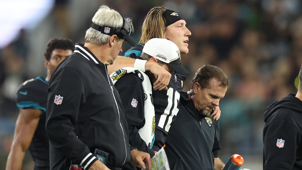 Trevor Lawrence Injury: How Losing QB Would Affect Jaguars Odds article feature image