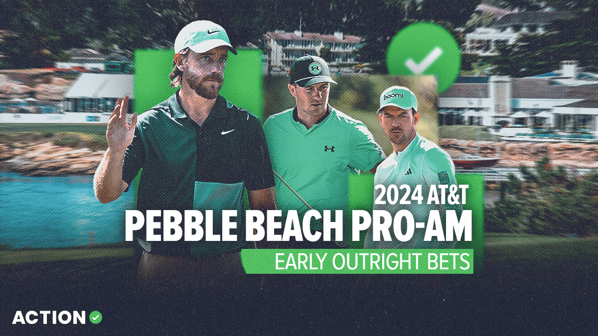 2024 AT&T Pebble Beach Pro-Am Outright Bets: Tommy Fleetwood, Jordan Spieth, More article feature image