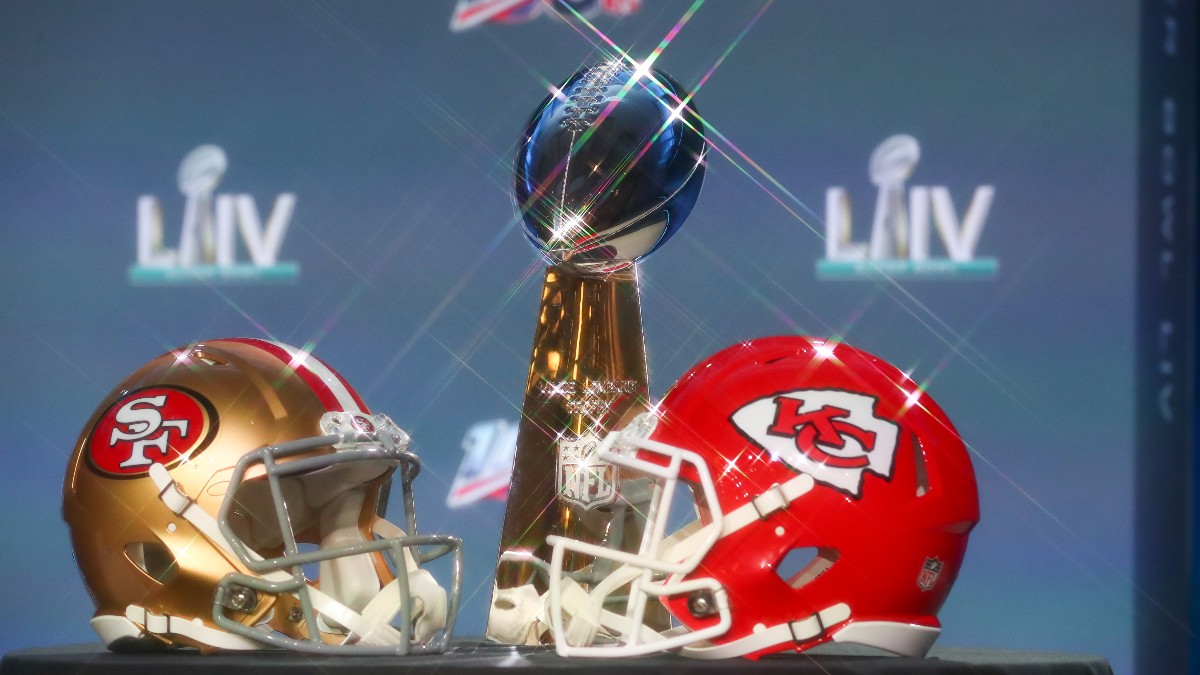 49ers vs Chiefs Odds: Lookahead Super Bowl Spread & Total article feature image